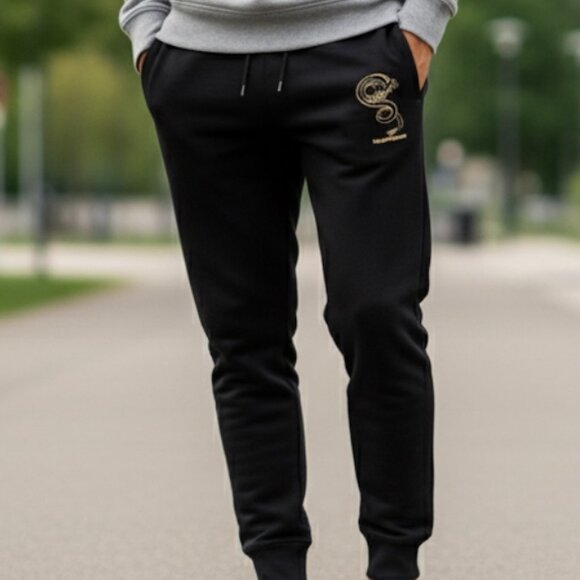 Empori Armani Men's Limited Edition Lunar New Year Capsule Dragon Joggers, M/L - Picture 1 of 9